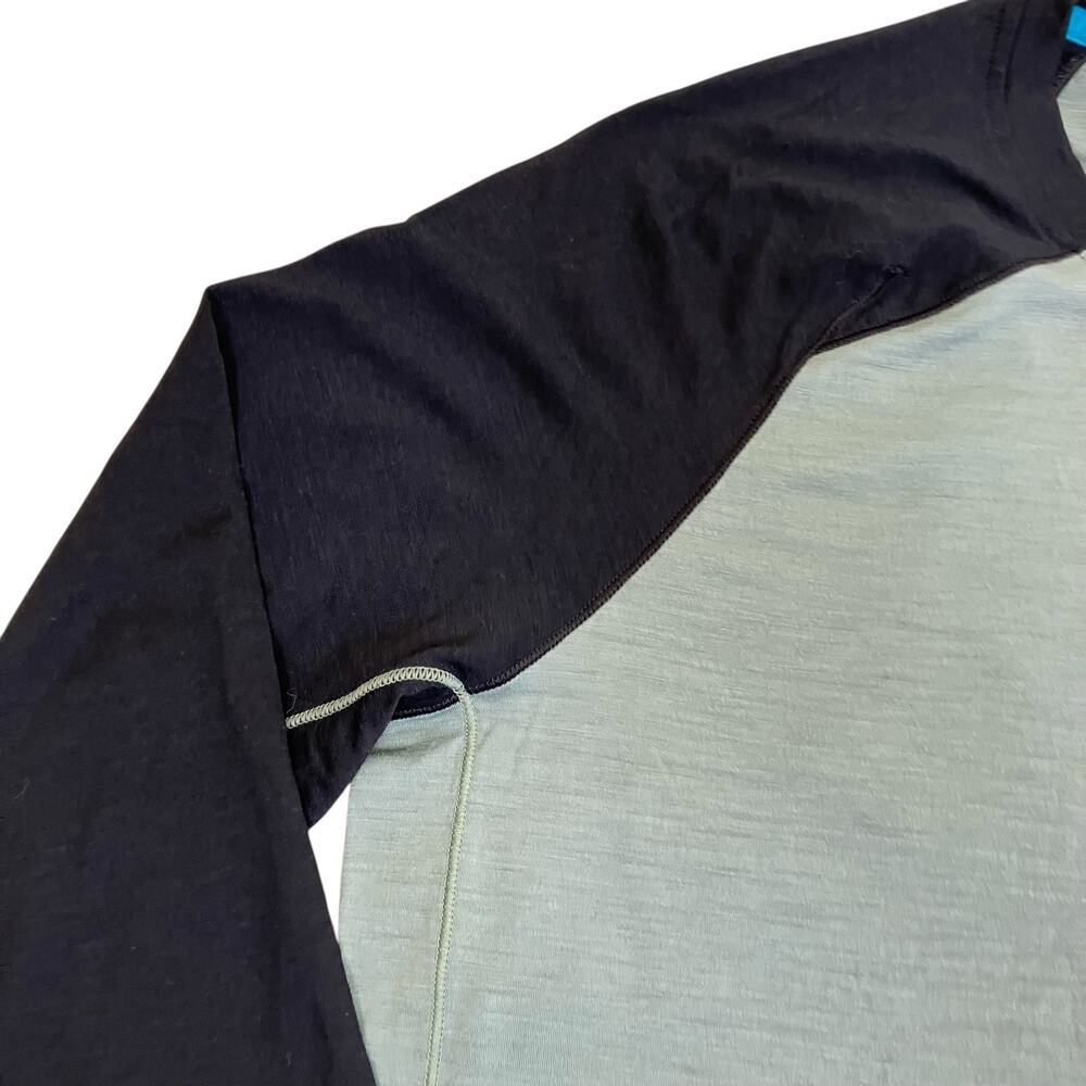 YETI Turq Mens Sz L Merino Blend Long-Sleeve Jersey Cycling Shirt Base Layer - Picture 10 of 16